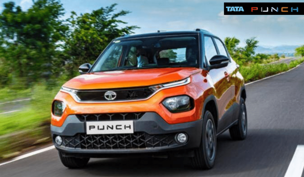 Tata Punch - Atomic Orange With Black Roof